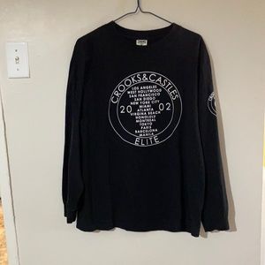 Crooks and castles long sleeve t